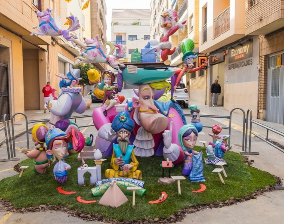 primer premio infantil falla l'Ermita Picassent 2024